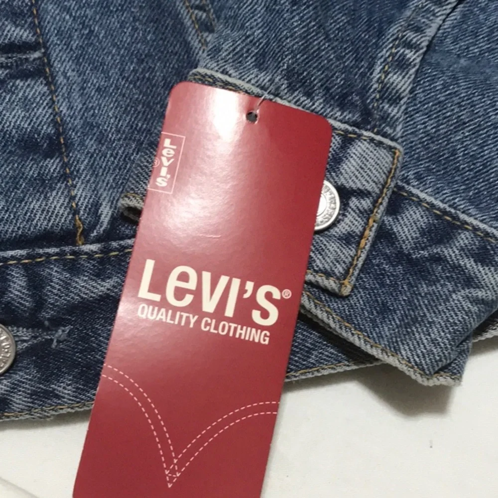 Vintage youth Levi denim jacket small - Picture 9 of 10